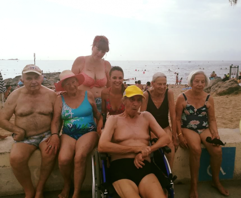 sortie handiplage à Fréjus var 83